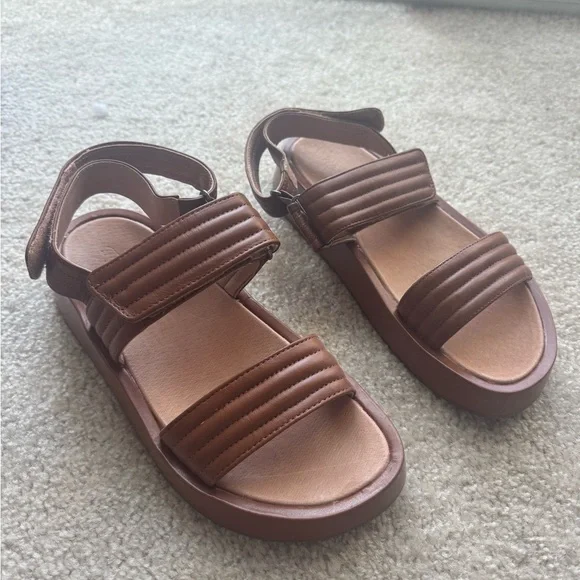 Brown Madewell Emmalee Sandals - Picture 3 of 7